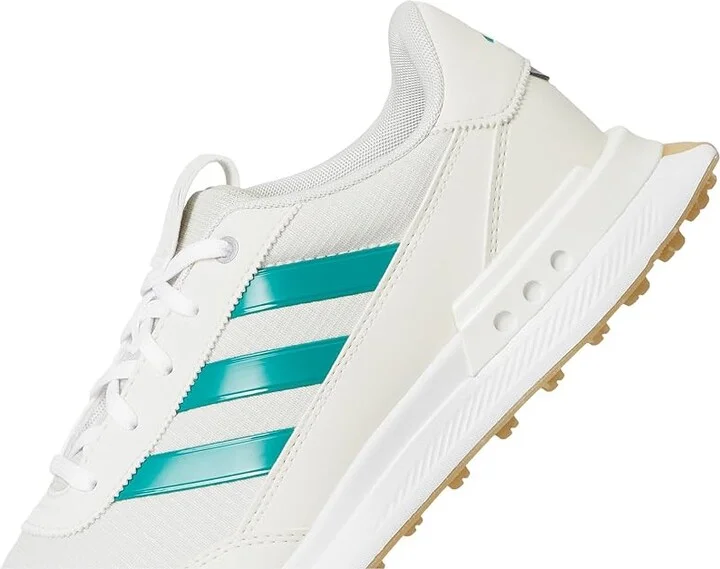 adidas Golf S2G 24 Spikeless Golf Shoes Women's Shoes Off-white/Pure Teal/Alumina : 6.5 B - Medium, Synthetic/Textile - Image 7