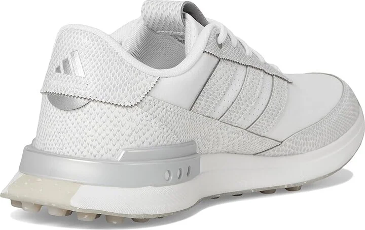 adidas Golf S2G 25 Leather Spikeless Golf Shoes Women's Golf Shoes Footwear White/Footwear White/Silver Metallic : 6.5 B - Medium - Image 4