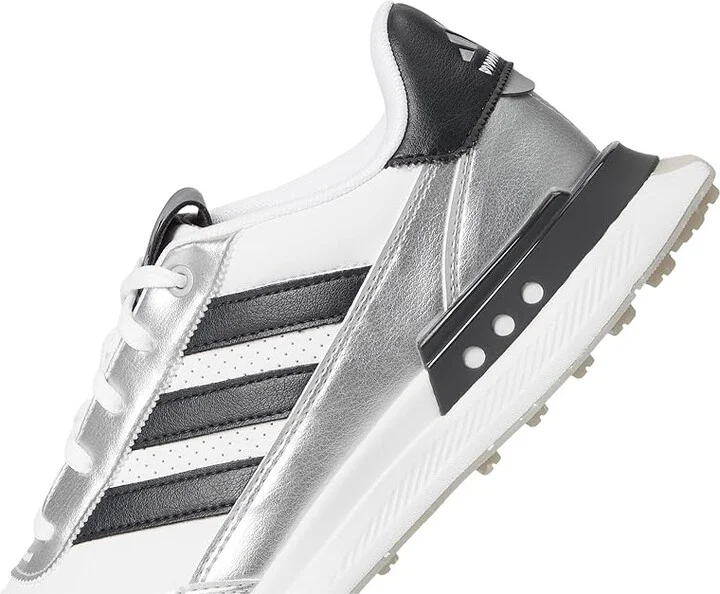 adidas Golf S2G 25 Leather Spikeless Golf Shoes Women's Golf Shoes Footwear White/Night Indigo/Grey Two : 8.5 B - Medium, Leather/Synthetic - Image 7