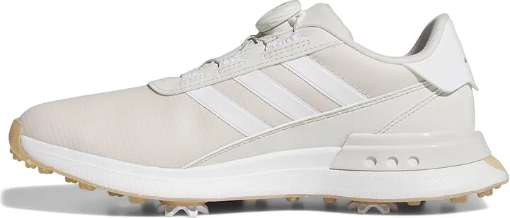 adidas Golf S2G BOA 24 Golf Golf Shoes Women's Golf Shoes Orbit Grey/Footwear White/Gold Metallic : 8.5 B - Medium, Leather - Image 5