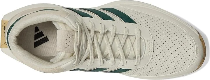 adidas Golf S2G Mid Spikeless Golf Shoes White/Collegiate Green/Alumina : Men's 5 - Women's 6 M, Leather - Image 2