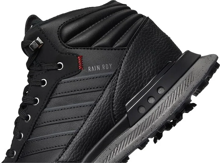 adidas Golf S2G RAIN.RDY Golf Shoes Core Black/Iron Metallic/Better Scarlet : Men's 5.5 - Women's 6.5 M, Leather - Image 7