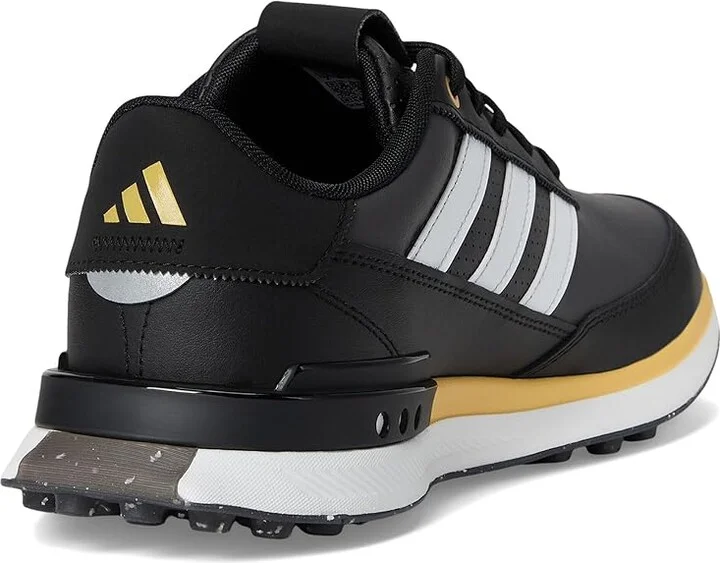 adidas Golf S2G Spikeless Leather Golf Shoes Men's Golf Shoes Core Black/Footwear White/Oat : 10.5 D - Medium - Image 4