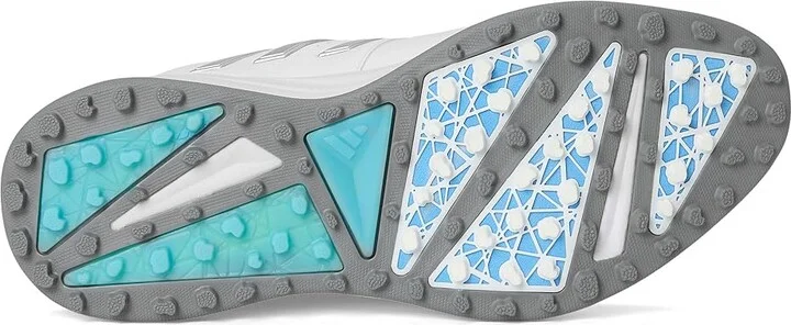 adidas Golf Solarmotion 24 BOA Lightstrike Spikeless Golf Shoes Men's Shoes Footwear White/Silvermet/Blueburst : 12 D - Medium, Synthetic - Image 3