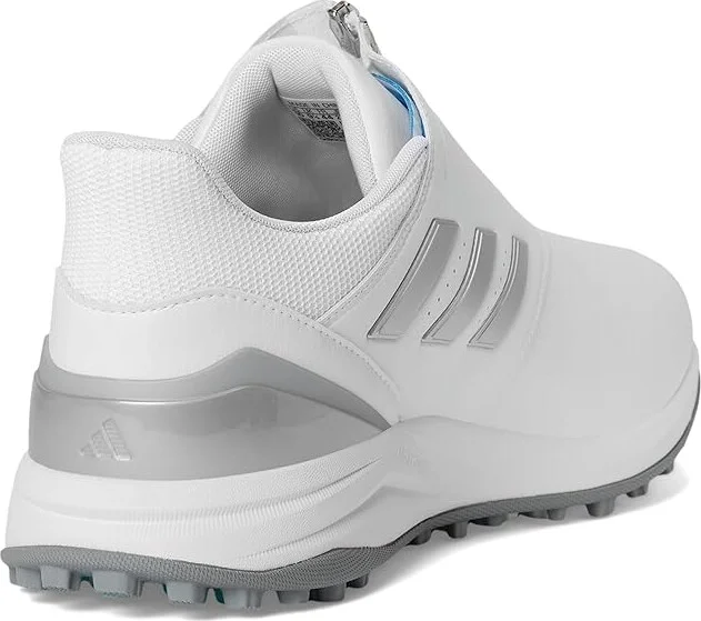 adidas Golf Solarmotion 24 BOA Lightstrike Spikeless Golf Shoes Men's Shoes Footwear White/Silvermet/Blueburst : 12 D - Medium, Synthetic - Image 4