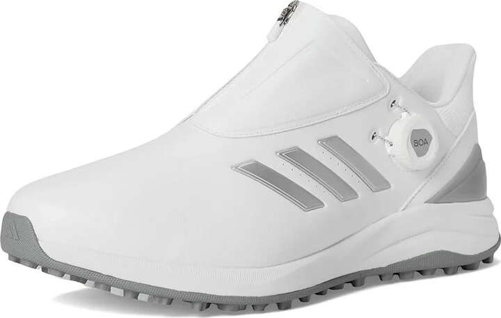 adidas Golf Solarmotion 24 BOA Lightstrike Spikeless Golf Shoes Men's Shoes Footwear White/Silvermet/Blueburst : 12 D - Medium, Synthetic - Image 5