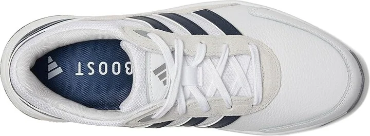 adidas Golf SW 5540 Spikeless Golf Shoes Men's Golf Shoes Footwear White/Collegiate Navy/Grey One : 8 D - Medium, Leather - Image 2