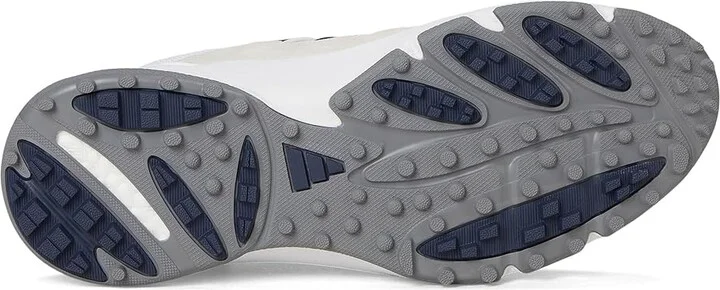 adidas Golf SW 5540 Spikeless Golf Shoes Men's Golf Shoes Footwear White/Collegiate Navy/Grey One : 8 D - Medium, Leather - Image 3
