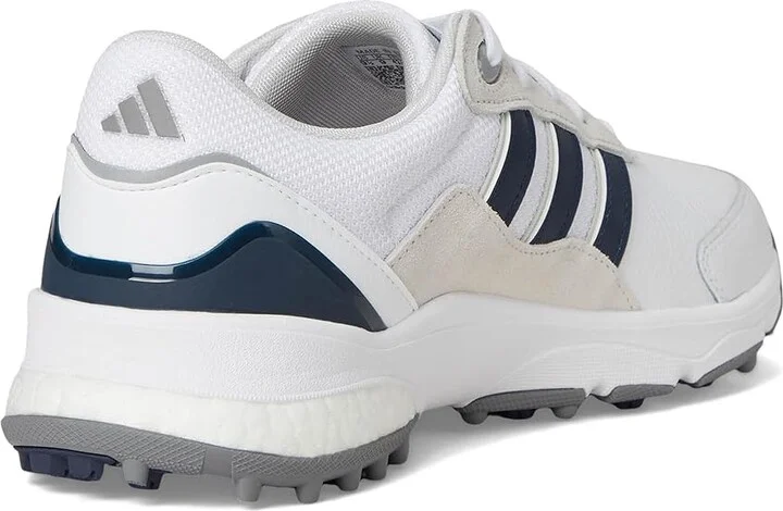 adidas Golf SW 5540 Spikeless Golf Shoes Men's Golf Shoes Footwear White/Collegiate Navy/Grey One : 8 D - Medium, Leather - Image 4