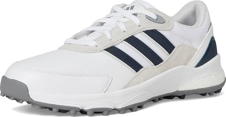 adidas Golf SW 5540 Spikeless Golf Shoes Men's Golf Shoes Footwear White/Collegiate Navy/Grey One : 8 D - Medium, Leather - Image 5