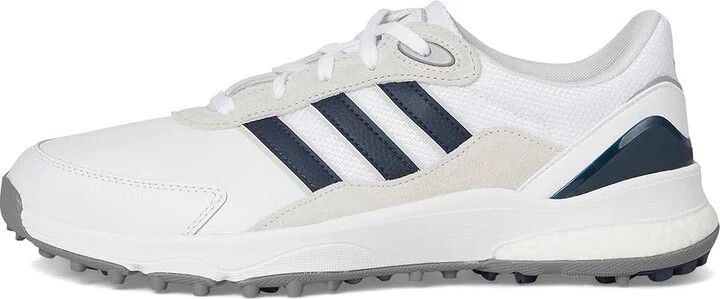 adidas Golf SW 5540 Spikeless Golf Shoes Men's Golf Shoes Footwear White/Collegiate Navy/Grey One : 8 D - Medium, Leather - Image 6