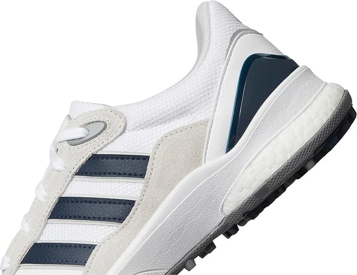 adidas Golf SW 5540 Spikeless Golf Shoes Men's Golf Shoes Footwear White/Collegiate Navy/Grey One : 8 D - Medium, Leather - Image 7