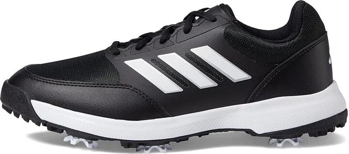 adidas Golf Tech Response 3.0 Golf Shoes Women's Shoes Core Black/Footwear White/Silver Metallic : 7.5 B - Medium, Synthetic/Textile - Image 6