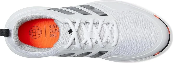 adidas Golf Tech Response 3 Spikeless Golf Shoes Men's Shoes Footwear White/Core Black/Grey Two : 9 E - Wide, Synthetic/Textile - Image 2