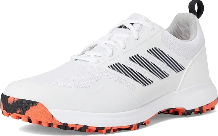 adidas Golf Tech Response 3 Spikeless Golf Shoes Men's Shoes Footwear White/Core Black/Grey Two : 9 E - Wide, Synthetic/Textile - Image 5