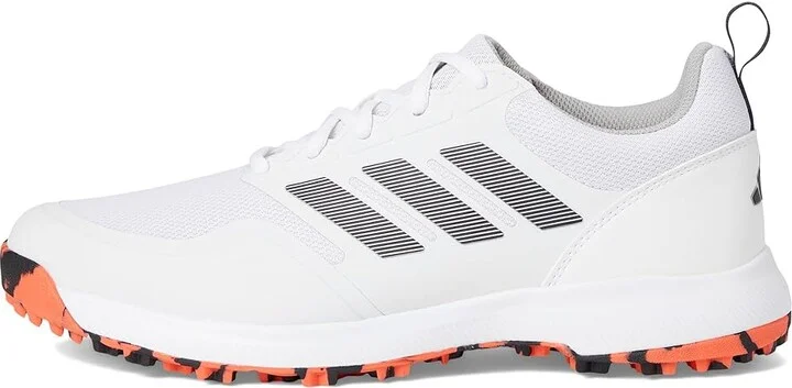 adidas Golf Tech Response 3 Spikeless Golf Shoes Men's Shoes Footwear White/Core Black/Grey Two : 9 E - Wide, Synthetic/Textile - Image 6