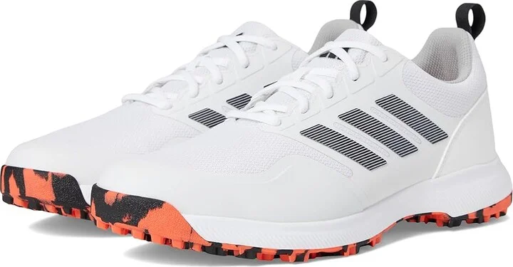 adidas Golf Tech Response 3 Spikeless Golf Shoes Men's Shoes Footwear White/Core Black/Grey Two : 9 E - Wide, Synthetic/Textile