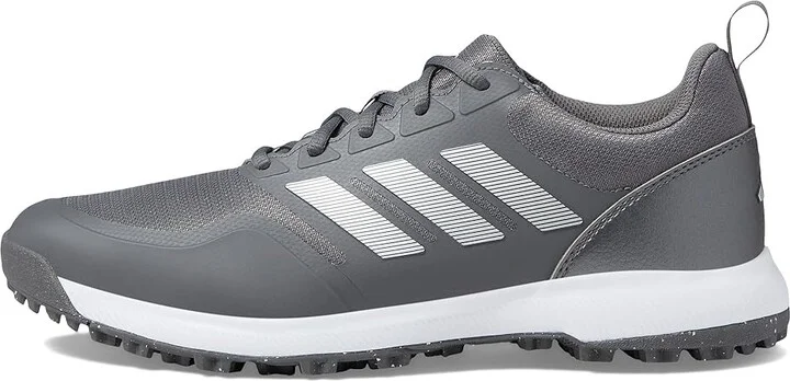 adidas Golf Tech Response 3 Spikeless Golf Shoes Men's Shoes Grey Four/Silver Metallic/Solar Gold : 13 E - Wide, Synthetic/Textile - Image 5
