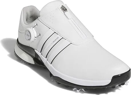 adidas Golf Tour360 24 Boa Men's Shoes Footwear White/Footwear White/Coreblack : 12.5 D - Medium, Leather
