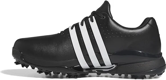 adidas Golf Tour360 24 Golf Shoes Men's Shoes Coreblack/Footwear White/Coreblack : 9.5 D - Medium, Leather - Image 5