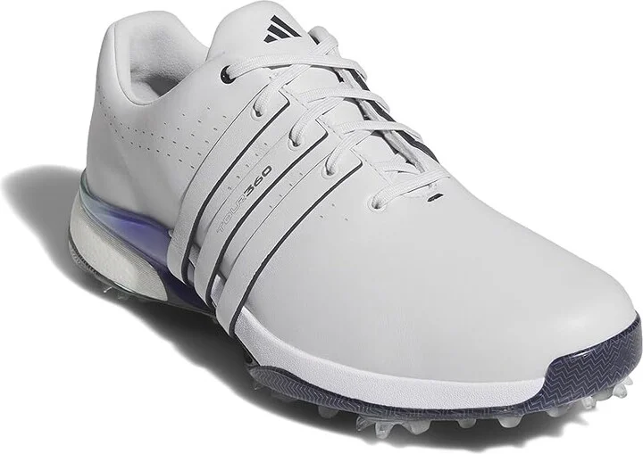 adidas Golf Tour360 24 Golf Shoes Men's Shoes Dash Grey/Aurora Ink/Cobalt Blue : 11 D - Medium, Leather
