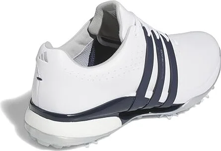 adidas Golf Tour360 24 Golf Shoes Men's Shoes Footwear White/Collenavy/Silvermet : 9 D - Medium, Leather - Image 4