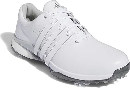 adidas Golf Tour360 24 Golf Shoes Men's Shoes Footwear White/Footwear White/Silvermet : 11 D - Medium, Leather