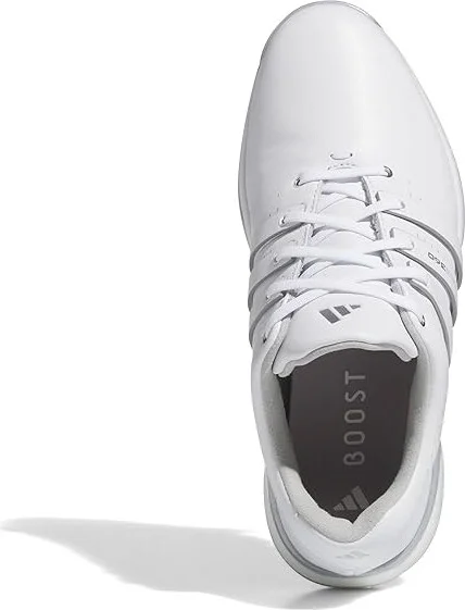 adidas Golf Tour360 24 Golf Shoes Women's Shoes Footwear White/Footwear White/Silvermet : 8 B - Medium, Leather - Image 2