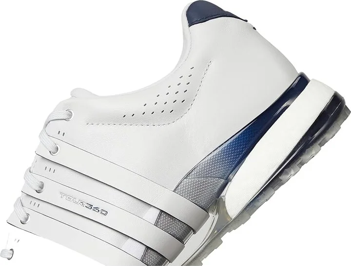 adidas Golf Tour360 25 Spikeless Golf Shoes Men's Golf Shoes Dash Grey/Dash Grey/Collegiate Navy : 11.5 D - Medium, Leather - Image 7