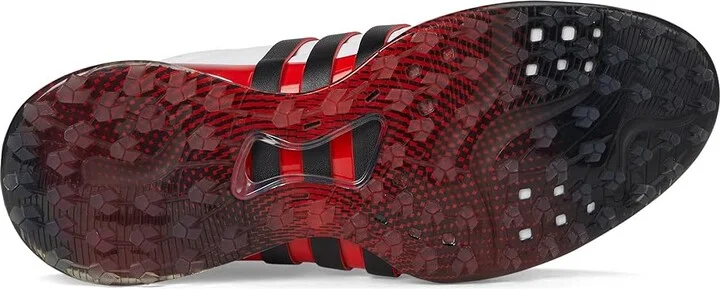 adidas Golf Tour360 25 Spikeless Golf Shoes Men's Golf Shoes Footwear White/Core Black/Lucid Red : 10.5 D - Medium, Leather - Image 3