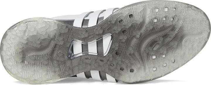adidas Golf Tour360 25 Spikeless Golf Shoes Men's Golf Shoes Footwear White/Footwear White/Silver Metallic : 9.5 D - Medium, Leather - Image 3