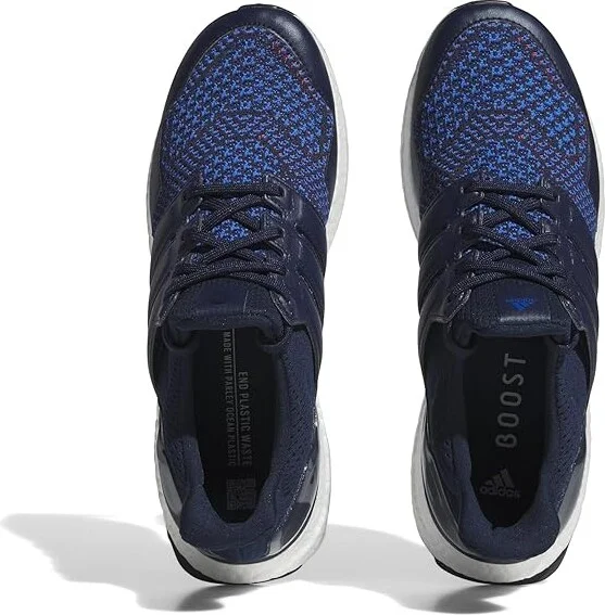 adidas Golf Ultraboost Golf Shoes Men's Shoes Collegiate Navy/Collegiate Navy/Bright Red : 11.5 M, Synthetic - Image 2
