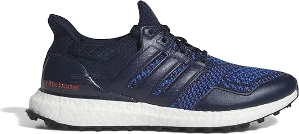 adidas Golf Ultraboost Golf Shoes Men's Shoes Collegiate Navy/Collegiate Navy/Bright Red : 11.5 M, Synthetic - Image 6