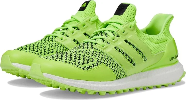 adidas Golf Ultraboost Golf Shoes Men's Shoes Lucid Lemon/Lucid Lemon/Core Black : 7 M, Synthetic