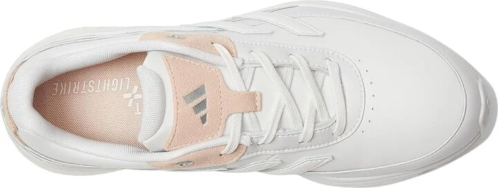 adidas Golf Zoysia Spikeless Golf Shoes Women's Golf Shoes Dash Grey/Crystal White/Powder Coral : 7.5 B - Medium, Leather - Image 2