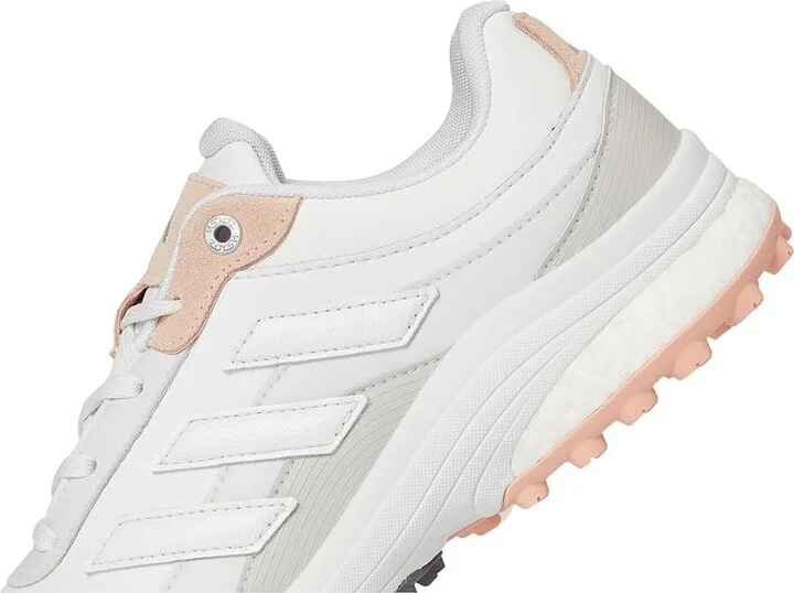 adidas Golf Zoysia Spikeless Golf Shoes Women's Golf Shoes Dash Grey/Crystal White/Powder Coral : 7.5 B - Medium, Leather - Image 7