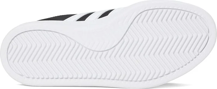 adidas Grand Court 2.0 Men's Shoes Black/White/Black : 13 D - Medium, Synthetic/Canvas - Image 3