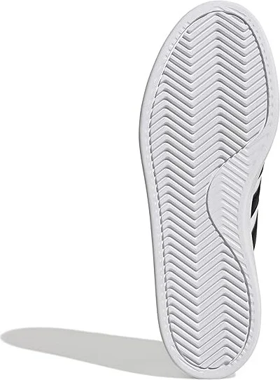 adidas Grand Court 2.0 Men's Shoes Footwear White/Core Black/Footwear White : 6.5 D - Medium, Canvas - Image 3