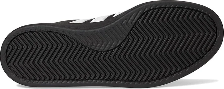 adidas Grand Court 2.0 Women's Shoes Black/White/Gold Metallic : 5 B - Medium, Leather - Image 3