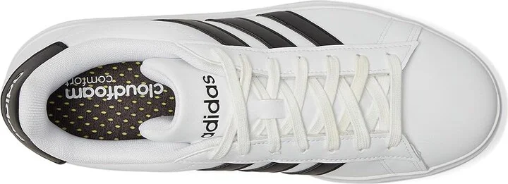 adidas Grand Court 2.0 Women's Shoes White/Black/Black : 6 B - Medium - Image 2