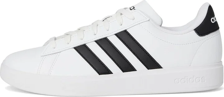 adidas Grand Court 2.0 Women's Shoes White/Black/Black : 6 B - Medium - Image 6