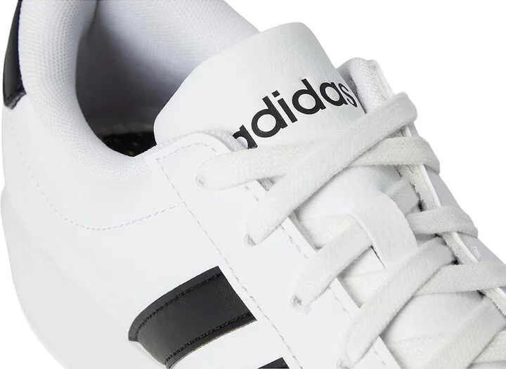 adidas Grand Court 2.0 Women's Shoes White/Black/Black : 6 B - Medium - Image 7