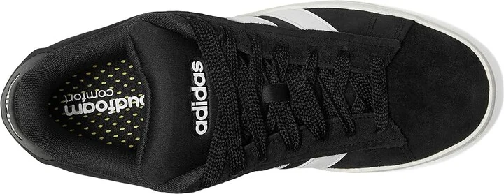 adidas Grand Court Alpha 00s Men's Shoes Black/White/Gum : 10.5 M, Leather - Image 2