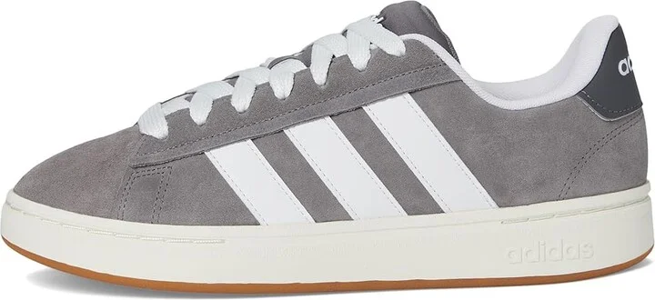 adidas Grand Court Alpha 00s Men's Shoes Grey/White/Off-White : 9.5 M, Leather - Image 6