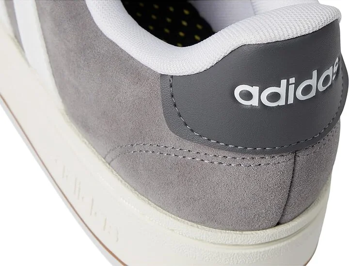 adidas Grand Court Alpha 00s Men's Shoes Grey/White/Off-White : 9.5 M, Leather - Image 7