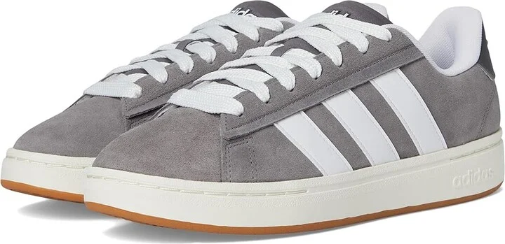 adidas Grand Court Alpha 00s Men's Shoes Grey/White/Off-White : 9.5 M, Leather