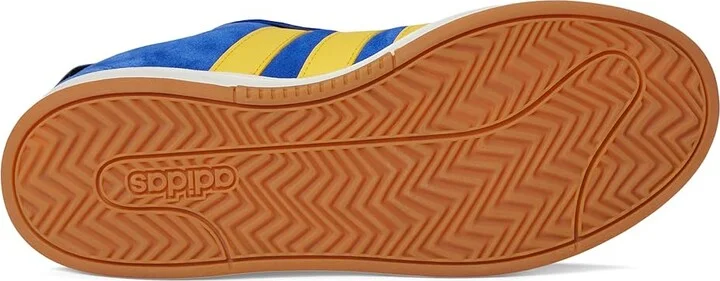 adidas Grand Court Alpha 00s Men's Shoes Semi Lucid Blue/Utility Yellow/Off-White : 12 M, Leather - Image 3