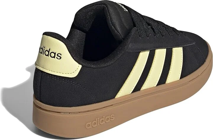 adidas Grand Court Alpha 00s Women's Tennis Shoes Black/Almost Yellow/Gum : 11 B - Medium, Leather/Rubber - Image 4