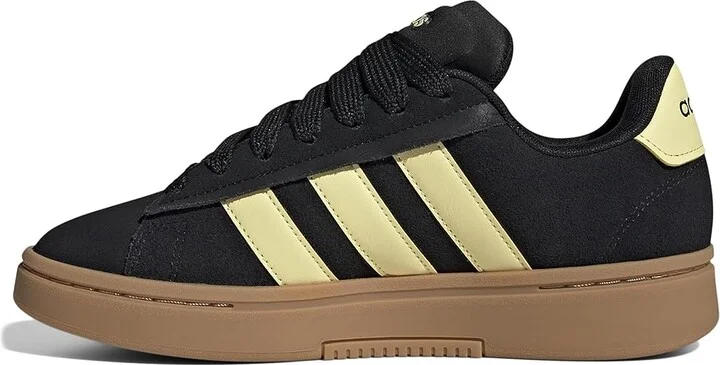 adidas Grand Court Alpha 00s Women's Tennis Shoes Black/Almost Yellow/Gum : 11 B - Medium, Leather/Rubber - Image 5