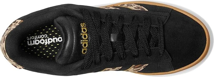 adidas Grand Court Alpha 00s Women's Tennis Shoes Black/Shadow Brown/Matte Gold : 10.5 B - Medium, Leather/Rubber - Image 2